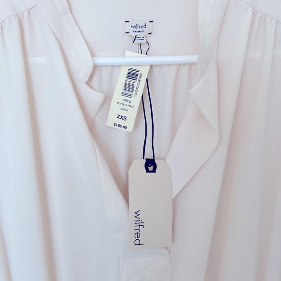 Aritzia Wilfred Birch Silk Dress - Picture 2 of 4